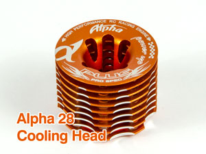 Alpha .28 Cooling Head (Orange) #TU021030-97