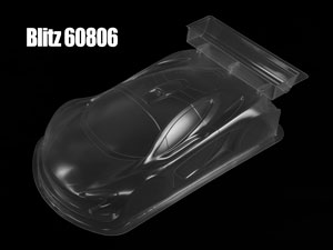BLITZ 1/8 GT3 GBS Clear Body #60806 (1.0mm)