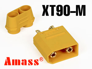 Amass Connector XT90 Male (5mm)